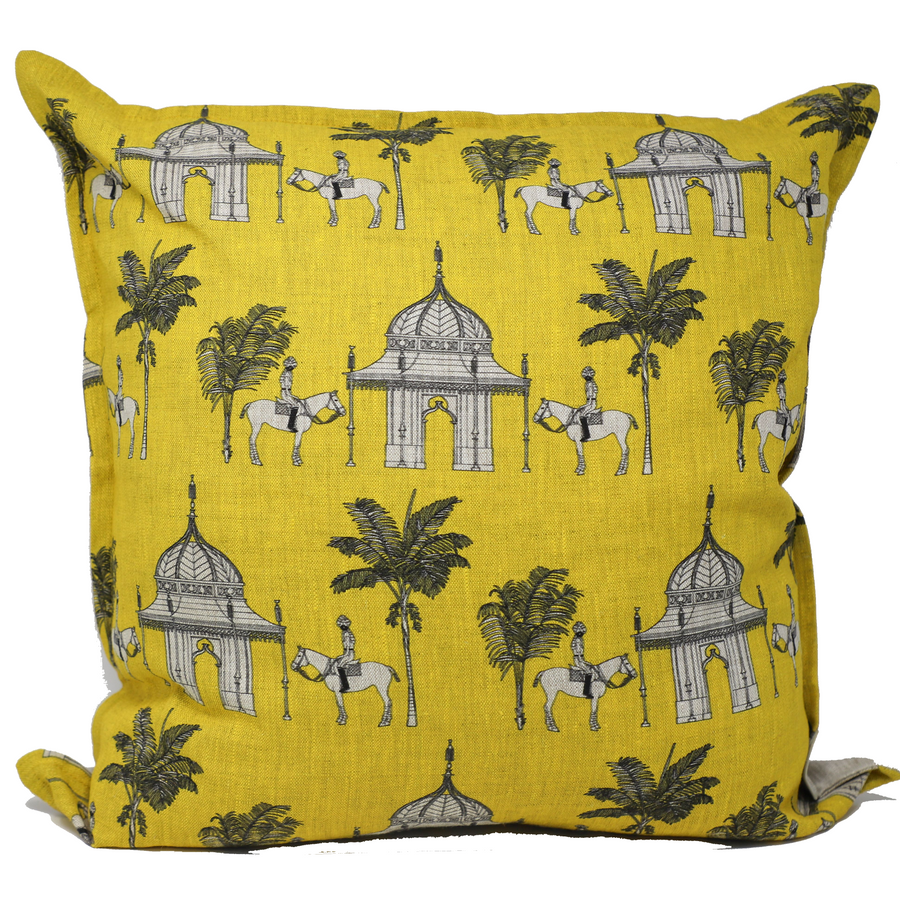 Polo Ponies & Palms Pillow