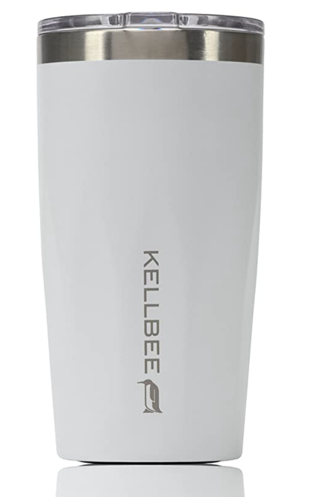 20 oz insulated tumbler in white